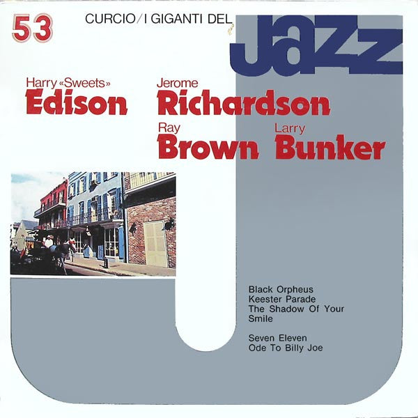 Harry Edison / Jerome Richardson / Ray Brown / Larry Bunker : I Giganti Del Jazz Vol. 53 (LP, Album, RE)