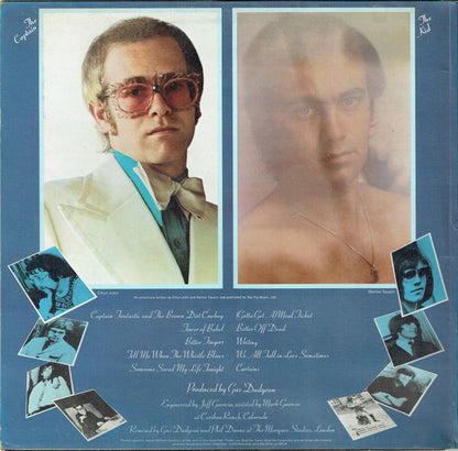 Elton John : Captain Fantastic And The Brown Dirt Cowboy (LP, Album, Gat)