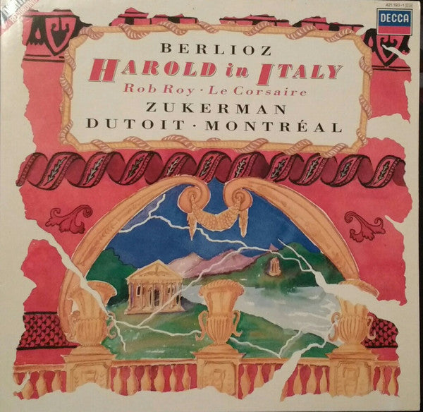 Hector Berlioz, Pinchas Zukerman, Charles Dutoit, Orchestre symphonique de Montréal : Harold In Italy (LP)