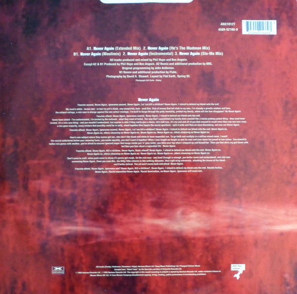 JC-001 : Never Again (12", Car)