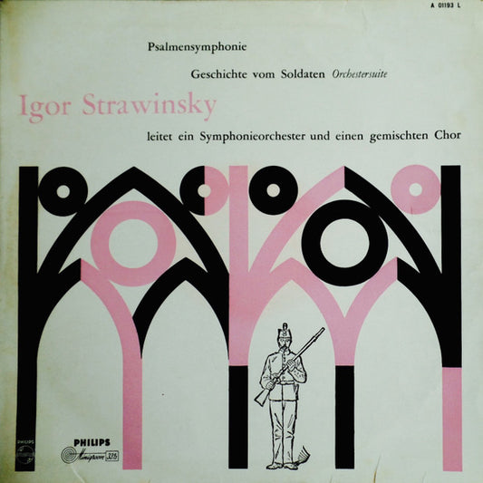 Igor Stravinsky : Symphony Of Psalms (Sung In Latin) - L'Histoire Du Soldat (Suite) (LP)