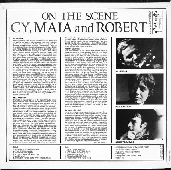 Cy, Maia & Robert : On The Scene (LP, Album)