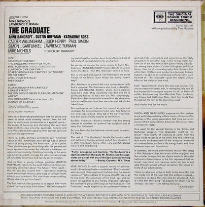 Simon & Garfunkel, Dave Grusin : The Graduate (Original Sound Track Recording) (LP, Album, Pit)