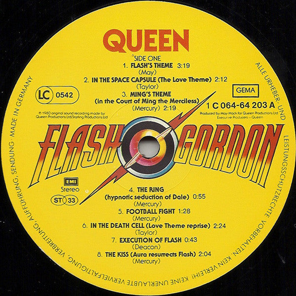 Queen : Flash Gordon (Original Soundtrack Music) (LP, Album)