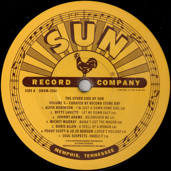 Various : The Other Side Of Sun: Sun Records Curated By Record Store Day, Volume 3 (LP, RSD, Comp, Ltd)