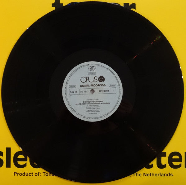 Vladimír Godár : Concerto Grosso / Partita (LP, Album)