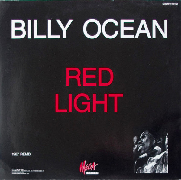 Billy Ocean : Red Light 1987 Remix (12")