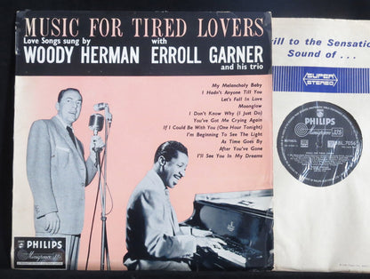 Woody Herman With Erroll Garner : Music For Tired Lovers (LP, Album, Mono)