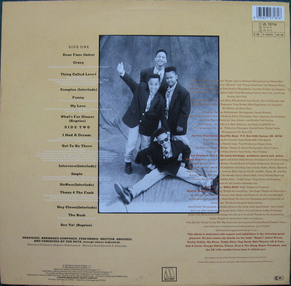 The Boys : The Boys (LP, Album)