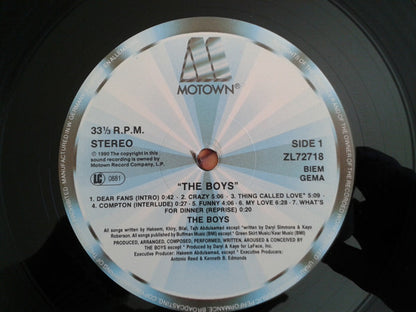 The Boys : The Boys (LP, Album)