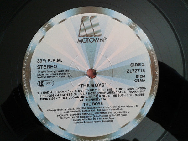 The Boys : The Boys (LP, Album)