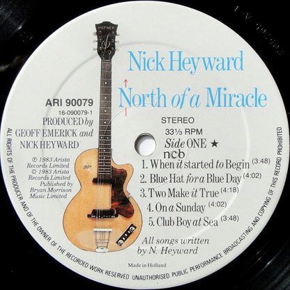 Nick Heyward : North Of A Miracle (LP, Album)