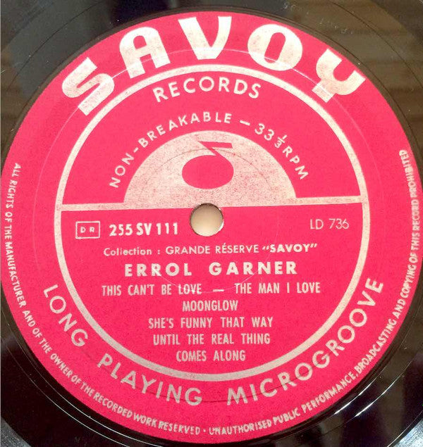 Erroll Garner : Erroll Garner (10", Comp)