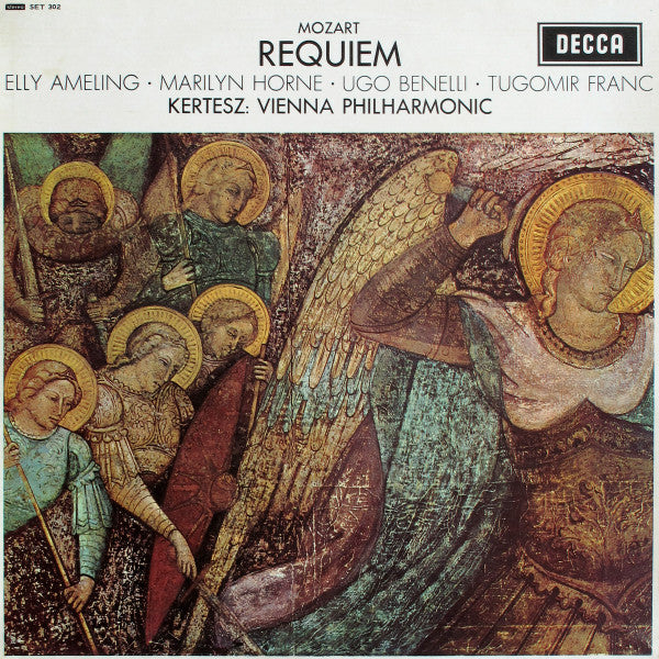 Wolfgang Amadeus Mozart, István Kertész, Elly Ameling, Marilyn Horne, Ugo Benelli, Tugomir Franc : Requiem Mass In D Minor, K.626 (LP, Album)