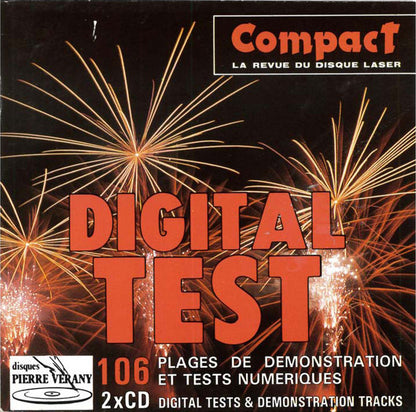 Various : Digital Test - 106 Plages De Demonstration Et Tests Numeriques / 106 Digital Tests & Demonstration Tracks (2xCD, Comp, Ltd, S/Edition)