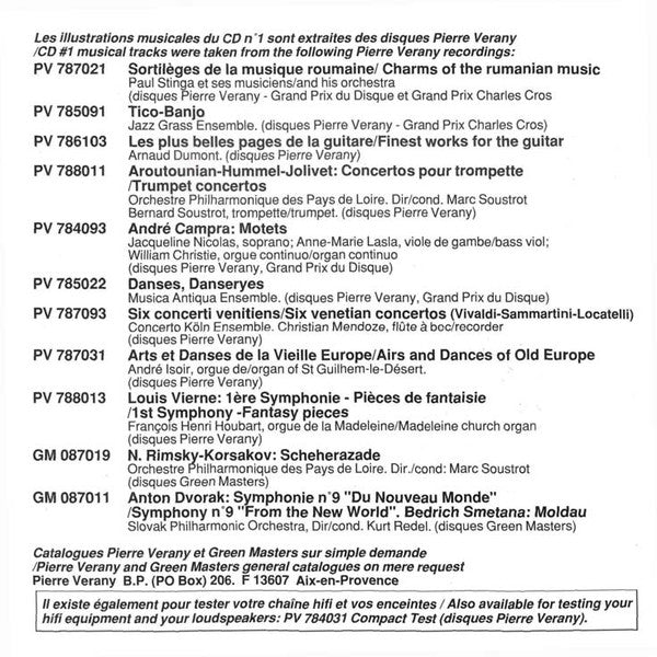 Various : Digital Test - 106 Plages De Demonstration Et Tests Numeriques / 106 Digital Tests & Demonstration Tracks (2xCD, Comp, Ltd, S/Edition)