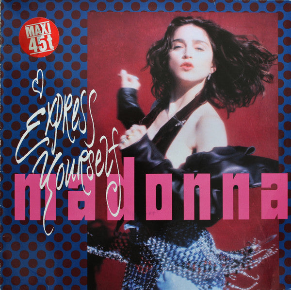 Madonna : Express Yourself (12", Maxi)