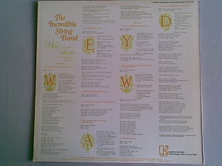 The Incredible String Band : Wee Tam (LP, Album)