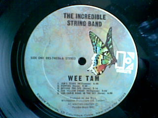 The Incredible String Band : Wee Tam (LP, Album)