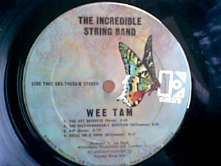 The Incredible String Band : Wee Tam (LP, Album)