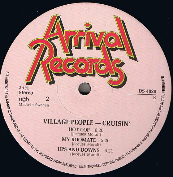 Village People : Cruisin' (LP, Album)