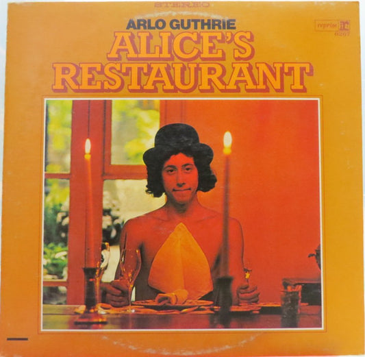 Arlo Guthrie : Alice's Restaurant (LP, Album, RE)