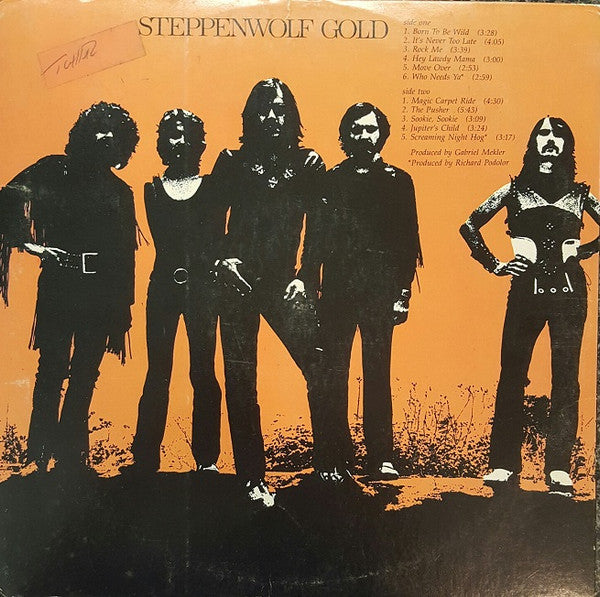 Steppenwolf : Steppenwolf Gold (Their Great Hits) (LP, Comp, RP, Tru)