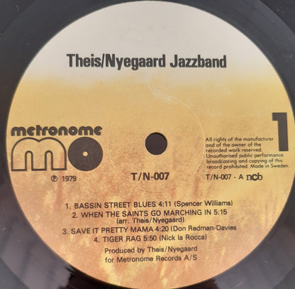 Theis/Nyegaard Jazzband : Jazz For Hatz - Lovers (LP)