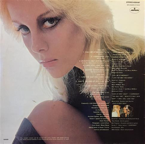 Cherie Currie : Beauty's Only Skin Deep (LP, Album)