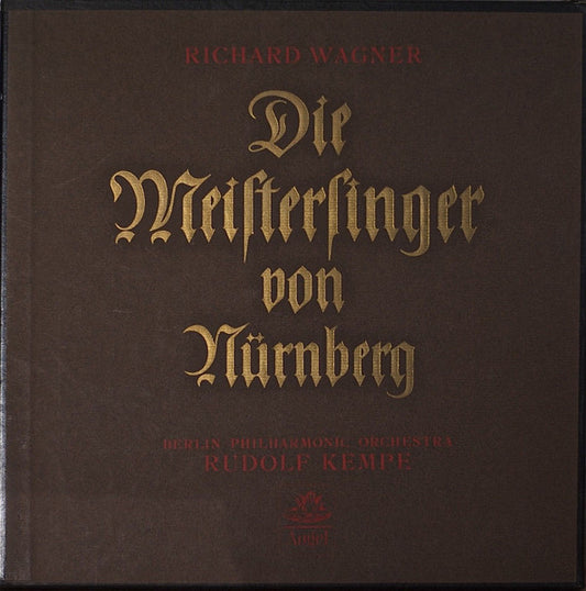 Richard Wagner, Berliner Philharmoniker, Rudolf Kempe : Die Meistersinger Von Nürnberg (5xLP + Box)