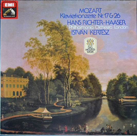 Wolfgang Amadeus Mozart - Hans Richter-Haaser, Philharmonia Orchestra, István Kertész : Klavierkonzerte Nr. 17 & 26 (LP, Album, RE)