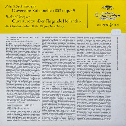 Pyotr Ilyich Tchaikovsky, Richard Wagner : Ouverture Solennelle »1812« op. 49 / Ouverture zu »Der Fliegende Holländer« (10", Mono)