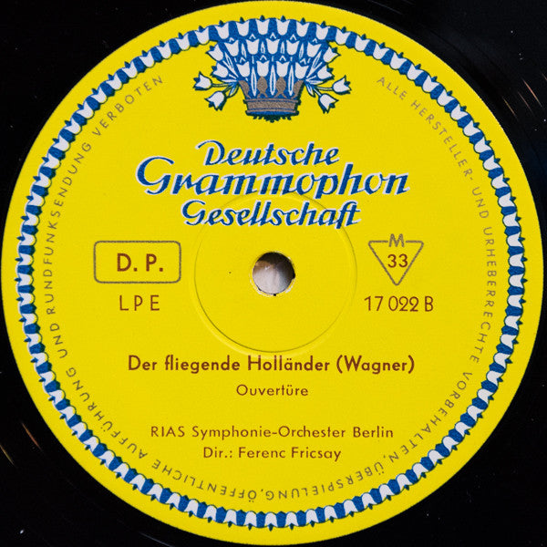 Pyotr Ilyich Tchaikovsky, Richard Wagner : Ouverture Solennelle »1812« op. 49 / Ouverture zu »Der Fliegende Holländer« (10", Mono)