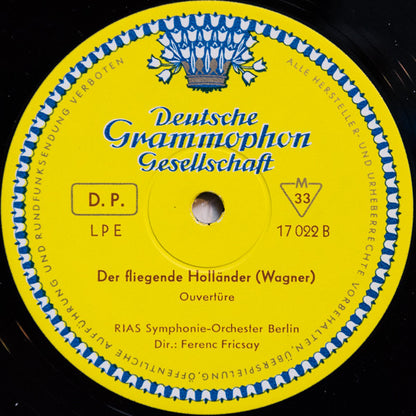 Pyotr Ilyich Tchaikovsky, Richard Wagner : Ouverture Solennelle »1812« op. 49 / Ouverture zu »Der Fliegende Holländer« (10", Mono)