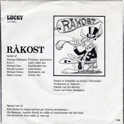 Råkost : Gid Du Må Drømme / Tak For Nu (7", Single)