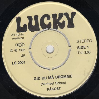 Råkost : Gid Du Må Drømme / Tak For Nu (7", Single)