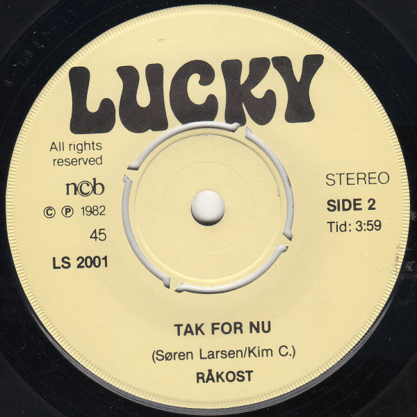 Råkost : Gid Du Må Drømme / Tak For Nu (7", Single)