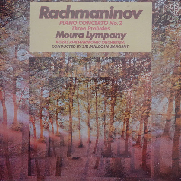 Sergei Vasilyevich Rachmaninoff, Dame Moura Lympany, Royal Philharmonic Orchestra Conducted By Sir Malcolm Sargent : Piano Concerto No. 2 / Three Preludes (LP, Album)