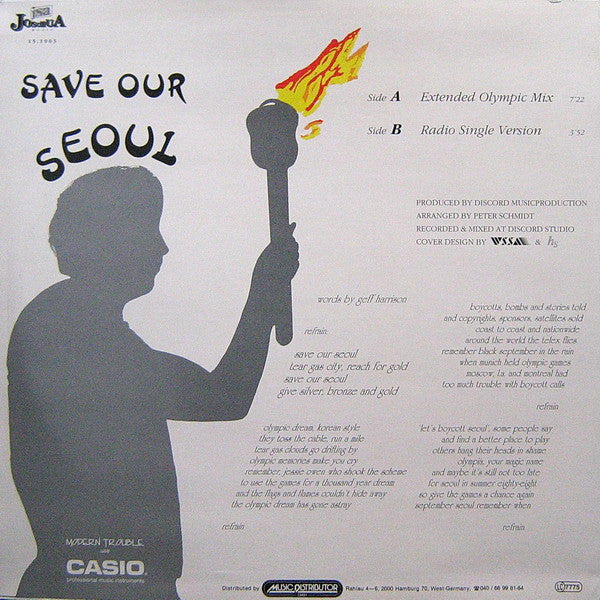 Modern Trouble : S.O.S. - Save Our Seoul (12")