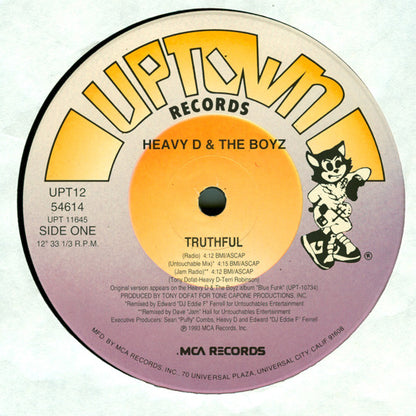 Heavy D. & The Boyz : Truthful (12", Single)