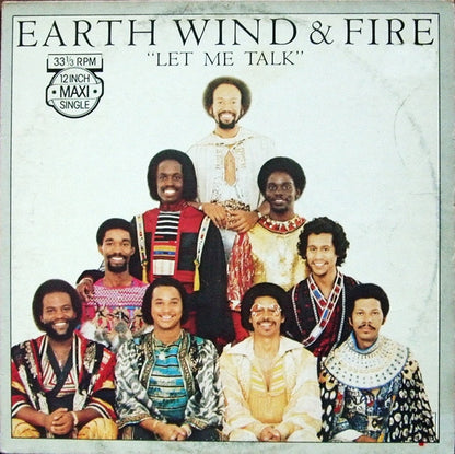 Earth, Wind & Fire : Let Me Talk (12", Maxi)