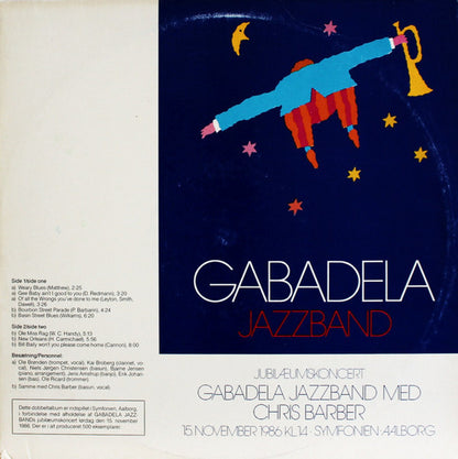 Gabadela Jazzband Med Chris Barber : Gabadela Jazzband And Chris Barber In Concert (2xLP, Album, Ltd, Num)