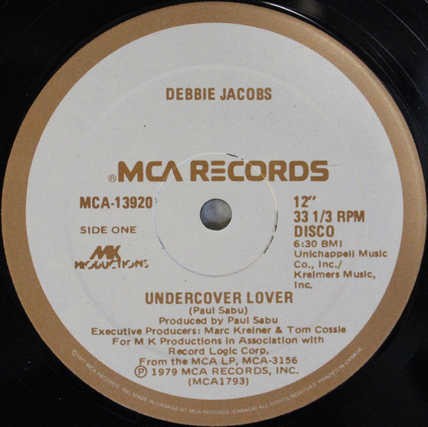 Debbie Jacobs : Undercover Lover (12")