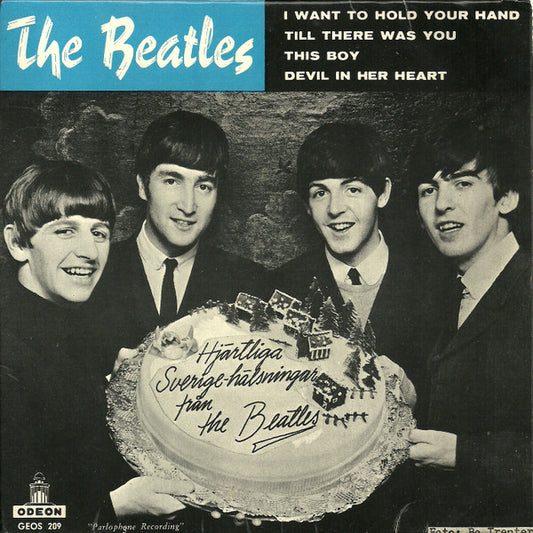 The Beatles : I Want To Hold Your Hand (7", EP)