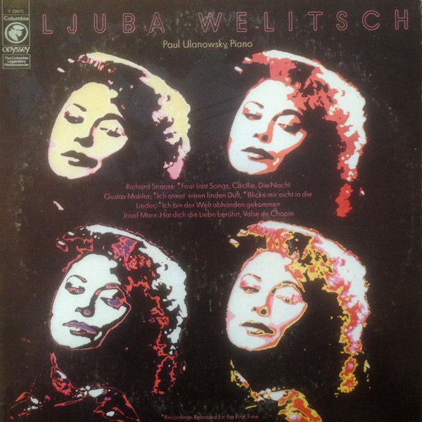Ljuba Welitsch, Paul Ulanowsky : Ljuba Welitsch / Paul Ulanowsky, Piano (LP, Mono)