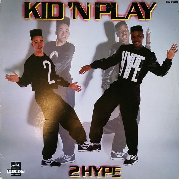 Kid 'N' Play : 2 Hype (LP, Album, Yel)
