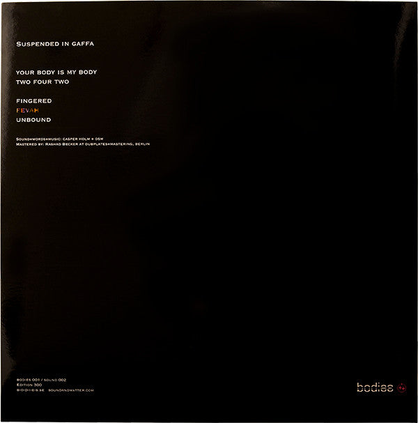 Suspended In Gaffa : Your Body Is My Body (12", EP, Whi)