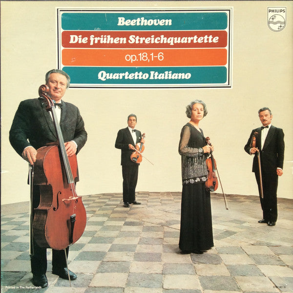 Ludwig van Beethoven, Quartetto Italiano : Die Frühen Streichquartette Op. 18, 1-6 (3xLP + Box)