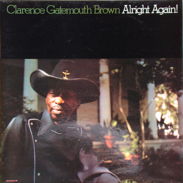 Clarence "Gatemouth" Brown : Alright Again! (LP, Album)