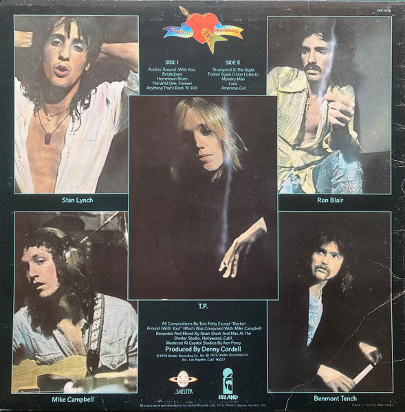 Tom Petty And The Heartbreakers : Tom Petty And The Heartbreakers (LP, Album, RP, 'Mo)